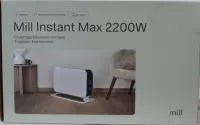 SALE OUT. Mill CO2200MECMAX 2200W Convection Heater, Mechanical thermostat, Wire heating element, White | Mill Heater | CO2200MECMAX | Convection Heater | 2200 W | Number of power levels 3 | Suitable for rooms up to max 30 m² | White | DAMAGED PACKAGING – pilt 4
