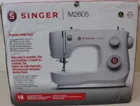 SALE OUT. | Singer Sewing Machine | M2605 | Number of stitches 12 | White | DAMAGED PACKAGING
