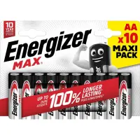 Patareid AA/LR6 ENERGIZER Max 10tk
