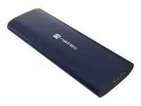 Natec | Rhino M.2 NVME Lite USB-C External, Gen 2 Steel Navy | Solid-state drive interface NVMe