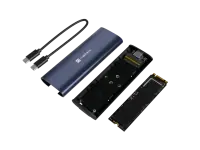 Natec | Rhino M.2 NVME Lite USB-C External, Gen 2 Steel Navy | Solid-state drive interface NVMe – pilt 3