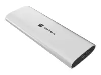 Natec | Rhino M.2 NVME Lite USB-C External, Gen 2 Steel Arctic Silver | Solid-state drive interface NVMe – pilt 6