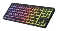 GENESIS Thor 430 TKL Wireless klaviatuur Mängimine USB + RF Wireless + Bluetooth QWERTY Ameerika inglise keel Must