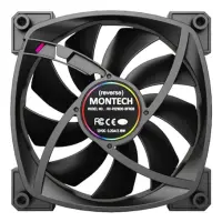 Montech 120 MM/RX120 Jahuti, must – pilt 2