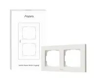 SMART SWITCH FRAME H2 (2-GANG)/WHITE FE-X01D-W AQARA