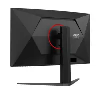 AOC G4 C32G4Z PC lamekuvar 80 cm (31.5") 1920 x 1080 pikslit Full HD LCD Must, Punane – pilt 10