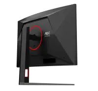 AOC G4 C32G4Z PC lamekuvar 80 cm (31.5") 1920 x 1080 pikslit Full HD LCD Must, Punane – pilt 14