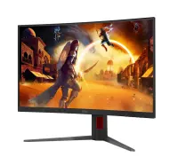AOC G4 C32G4Z PC lamekuvar 80 cm (31.5") 1920 x 1080 pikslit Full HD LCD Must, Punane – pilt 19