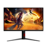 AOC G4 U32G4U PC lamekuvar 80 cm (31.5") 3840 x 2160 pikslit 4K Ultra HD Must, Punane – pilt 2