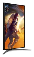 AOC G4 U32G4U PC lamekuvar 80 cm (31.5") 3840 x 2160 pikslit 4K Ultra HD Must, Punane – pilt 12
