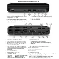 HP Renewed Grade A | EliteDesk 800 G6 Desktop Mini | Intel Core i5 | i5-10500T | 8 GB | SSD | 256 GB | Intel UHD Graphics 630 | Windows 11 Pro – pilt 3