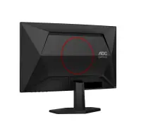 AOC G4 23.6" VA FHD 180Hz PC lamekuvar 59,9 cm (23.6") 1920 x 1080 pikslit Full HD LCD Must, Punane – pilt 15