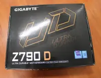 SALE OUT. | Gigabyte Z790 D | Processor family Intel | Processor socket  LGA1700 | DDR5 | Supported hard disk drive interfaces SATA, M.2 | Number of SATA connectors 6 | WITHOUT MANUALS AND ACCESSORIES ONLY BACK PANEL INCLUDED.