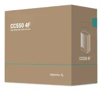 Deepcool Case | CC550 4F | Mid Tower | ATX PS2 (maximum length: 180 mm) | Black – pilt 10