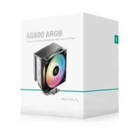 Deepcool CPU Cooler | AG600 ARGB | Black | Intel, AMD