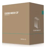 DeepCool CG590 MESH 2F Midi Tower Must – pilt 8