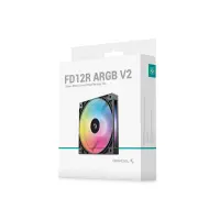 DeepCool FD12R ARGB V2 Arvuti korpus Ventilaator 12 cm Must – pilt 2