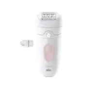 Braun Epilator | Silk-épil 5 SE5-000 | Operating time (max) 40 min | Number of power levels 2 | Wet & Dry | White/Pink – pilt 2