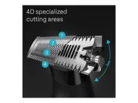 Braun Face and Body Hair trimmer | XT5300 Series XT5 | Cordless | Wet & Dry | Number of length steps 6 | Black/Silver – pilt 2
