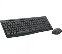 Logitech MK295 Silent Wireless Combo Wireless keyboard, US Int, Graphite (SPEC)