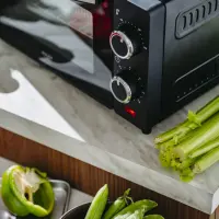 Adler Electric oven | AD 6032 | 9 L | 650 W | Black – pilt 12