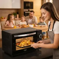 Adler Electric oven | AD 6032 | 9 L | 650 W | Black – pilt 14