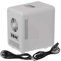 Mini Refrigerator | AD 8084 | Adler Free standing | Height 27 cm | Larder | Fridge net capacity 4 L | Grey – pilt 8