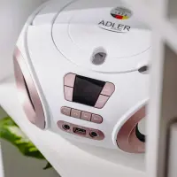 Adler | CD-MP3 Boombox | AD 1181 | Speakers | USB connectivity | FM – pilt 2
