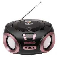 Adler | CD-MP3 Boombox | AD 1181 | Speakers | USB connectivity | FM