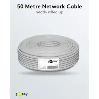 Goobay | CAT 6A Network Cable, S/FTP (PiMF), 50 m | 96093 | S/FTP | Grey – pilt 4