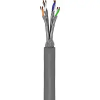 Goobay | CAT 6A Network Cable, S/FTP (PiMF), 50 m | 96093 | S/FTP | Grey