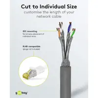 Goobay | CAT 6A Network Cable, S/FTP (PiMF), 50 m | 96093 | S/FTP | Grey – pilt 7