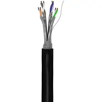 Goobay | CAT 6 Outdoor Network Cable, S/FTP (PiMF), 100 m | 57195 | U/UTP | Black