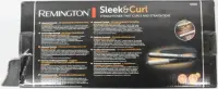 SALE OUT. | Remington Hair Straightener | S6500 Sleek & Curl | Warranty 24 month(s) | Ceramic heating system | Display Yes | Temperature (max) 230 °C | Black | DAMAGED PACKAGING
