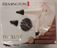 SALE OUT. Remington AC9140 ProLuxe Hair Dryer, White/Gold/Black | Remington Hair dryer | ProLuxe AC9140 | 2400 W | Number of temperature settings 3 | Ionic function | Diffuser nozzle | White/Gold/Black | DAMAGED PACKAGING | Warranty 24 month(s)