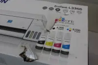 SALE OUT. Epson EcoTank L3366 Multifunctional Printer | SALE OUT. | Epson Multifunctional printer | EcoTank L3366 | Inkjet | Colour | A4 | Wi-Fi | White | DAMAGED PACKAGING, DENTED BODY (INK TANK TOP - COVER) – pilt 5