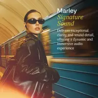Marley Wireless Earbuds | Trenchtown | Built-in microphone | Bluetooth | ANC | Signature Black – pilt 7