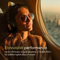 Marley Headphones | Positive Vibration Rebel | Bluetooth | ANC | Cream
