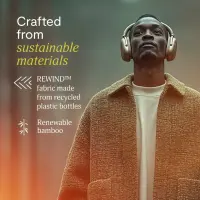 Marley Headphones | Positive Vibration Rebel | Bluetooth | ANC | Cream – pilt 5