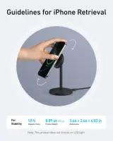 Anker MagGo Wireless Qi2 15W Charger | A25X1H11 – pilt 3