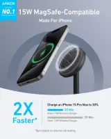 Anker MagGo Wireless Qi2 15W Charger | A25X1H11 – pilt 4