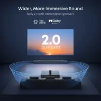Anker Nebula Nebula P1 Portable Projector with Detachable Speakers | Full HD (1920x1080) | 650 ANSI lumens | Grey – pilt 6
