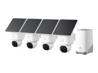 Anker Eufy SoloCam E42 4-Cam Kit (HomeBase 3) | 8 MP | F/1.6 | IP65 | Micro SD, Max. 128 GB