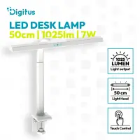 Digitus LED Desk Lamp, 50 cm, White | DA-90491 | 1025 lm | 7 W | 3000-6500 K | Warm to cold white light | LED lamp | 10 V – pilt 9