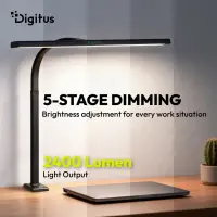 Digitus LED Desk Lamp, 80 cm, Black | DA-90492 | 2400 lm | 16 W | 3000-6500 K | Warm white | LED lamp | 10 V – pilt 8