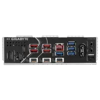 Gigabyte X870E EAGLE X3D WIFI7 | Processor family AMD | Processor socket AM5 | DDR5 | Supported hard disk drive interfaces M.2, SATA | Number of SATA connectors 4