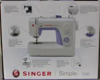 SALE OUT. Singer | Sewing Machine | Simple 3232 | Number of stitches 32 | Number of buttonholes 1 | White | DAMAGED PACKAGING – pilt 2