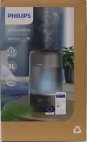 SALE OUT. Philips HU1510/03 Humidifier Series 1000 Up to 41m2, 3 settings, Grey | SALE OUT. | Philips Humidifier | HU1510/03 Series 1000 | 19.6 W | Water tank capacity 3 L | Suitable for rooms up to 41 m² | Ultrasonic | Humidification capacity 275 ml/hr | Grey/Silver | DAMAGED PACKAGING – pilt 3