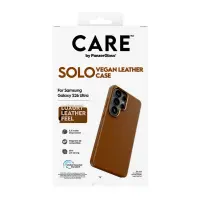 PanzerGlass CARE™ by ® Solo Case Brown w. Qi Samsung Galaxy S26 Ultra mobiiltelefoni ümbris Kate Pruun