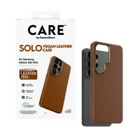 PanzerGlass CARE™ by ® Solo Case Brown w. Qi Samsung Galaxy S26 Ultra mobiiltelefoni ümbris Kate Pruun – pilt 5